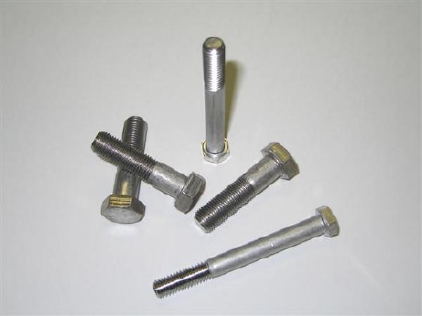 Mil spec hex cap stainless steel screws of various sizes.